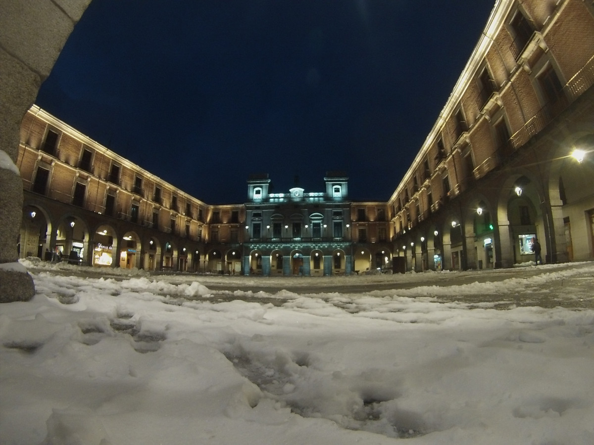 Plaza Mayor de u00c1vila (nevada)