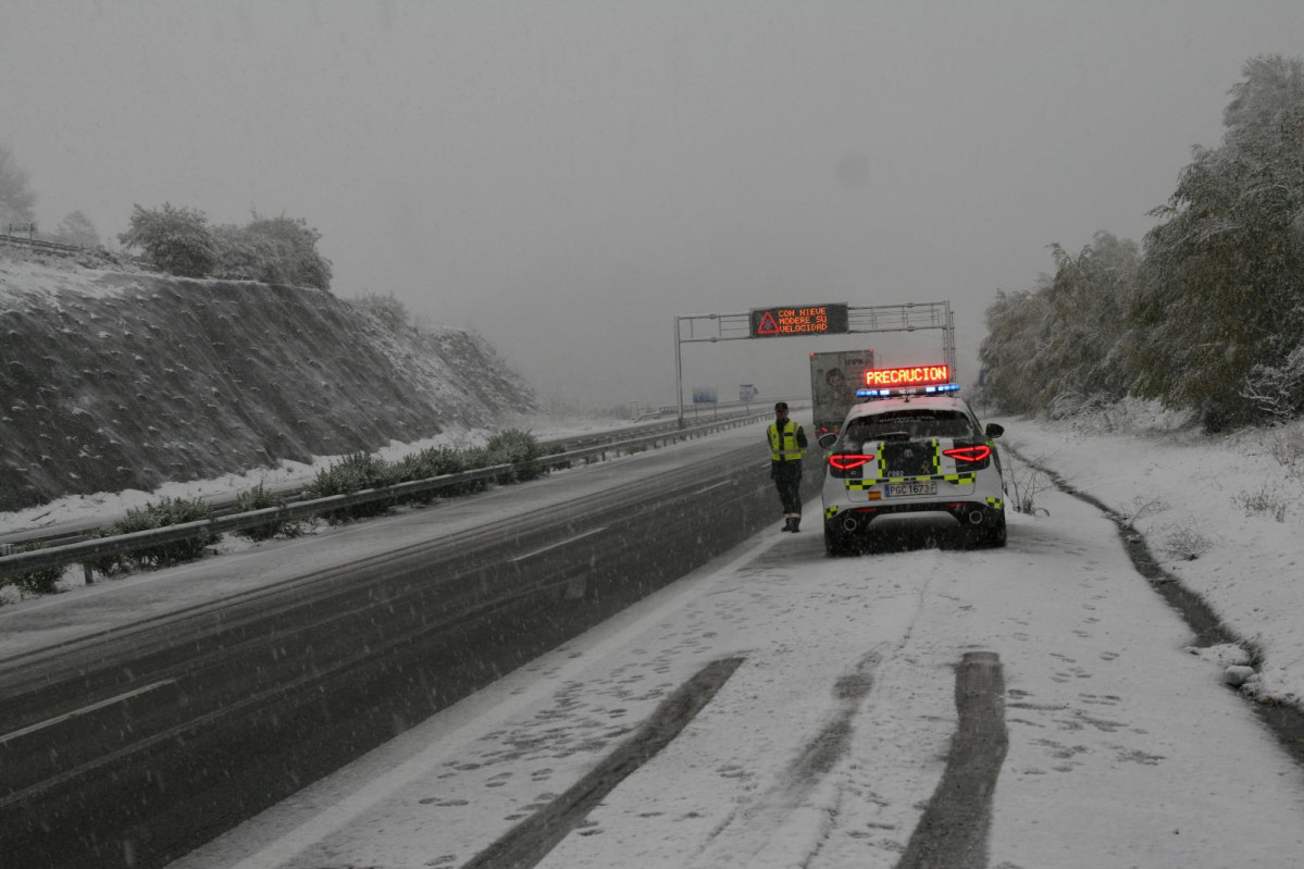 Guardia Civil nieve