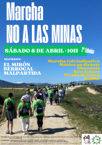 Póster No a las Minas