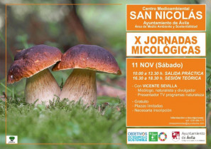 MedioAmbienteJornadasMicologicasCartel23