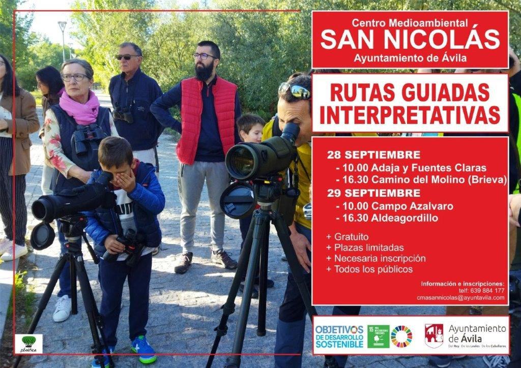 MedioAmbienteRutasGuiadasCartel0924